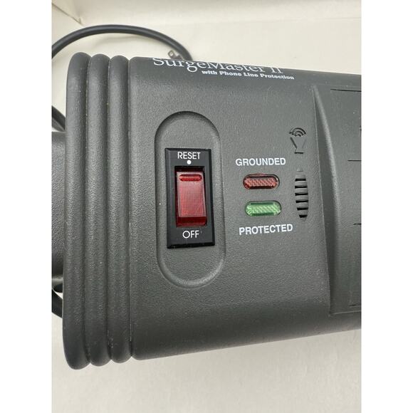 SurgeMaster II BELKIN POWER STRIP With Phone Line Protection (tested) *READ.. - Picture 7 of 12